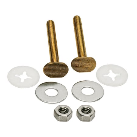 Fluidmaster Fluidmaster Bowl to Floor Bolts Brass 7110